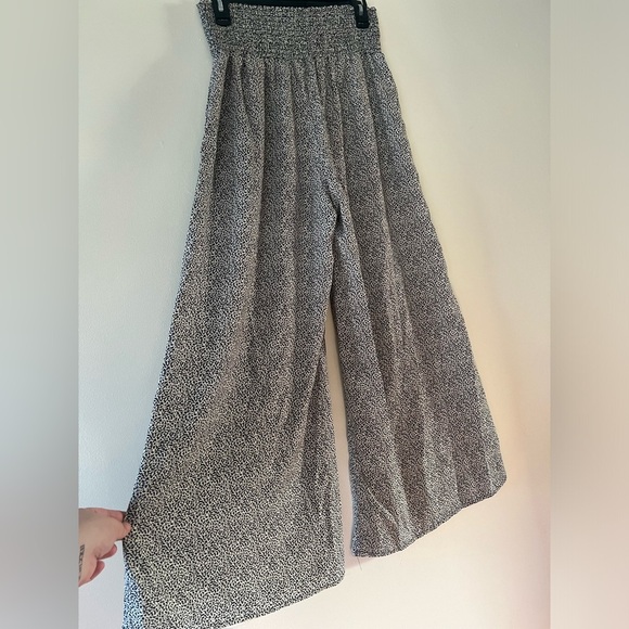Sienna Sky Pants - Sienna Sky Leopard Print Wide Leg Pants